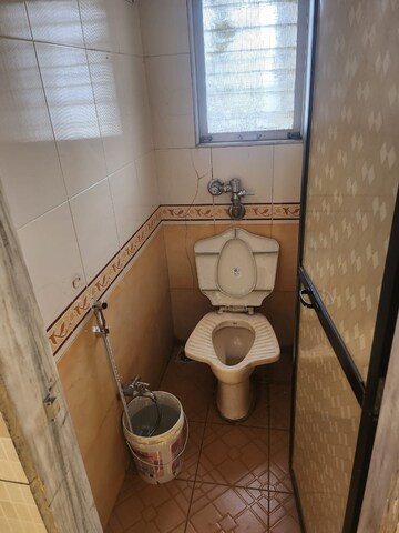 Bathroom in 1 BHK Apartment at Avneesh Apartment, Sector 13 – for Rent