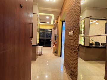 Building Lobby in 1 BHK Apartment at Lodha Crown Quality Homes, Majiwada – for Rent