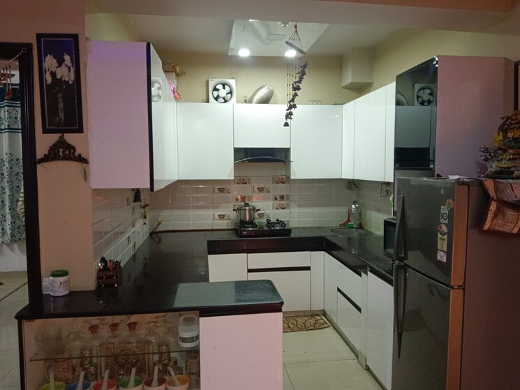 Kitchen, high-end-paradise-i 3 Bedroom 1275 Sq.Ft. Apartment In Murad Nagar Ghaziabad 8300941