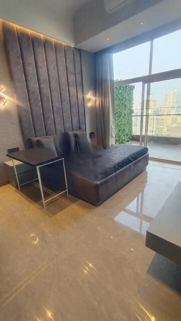 Living Room in 3 BHK Apartment at Indiabulls Sky Forest, Lower Parel – for Rent