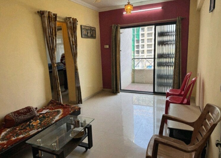 Living Room, puraniks-kavya-dhara-chs 1 Bedroom 455 Sq.Ft. Apartment In Dhokali Thane 8301021