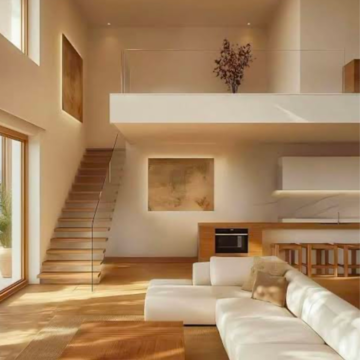 Kitchen in 3 BHK Builder Floor at Uppal Southend, Sector 49 – for Sale