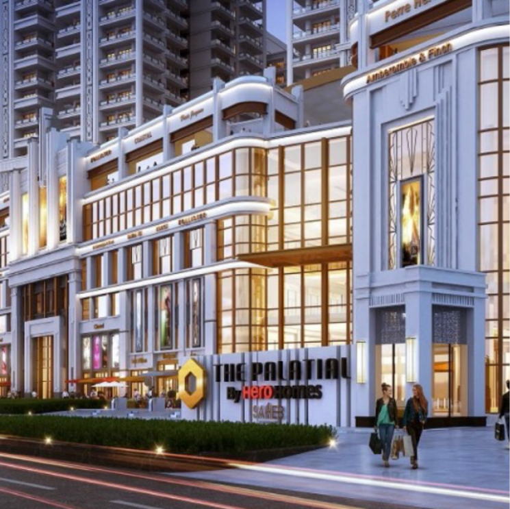 Exterior View, hero-homes-phase-2 3 Bedroom 1689 Sq.Ft. Apartment In Sector 104 Gurgaon 8301058