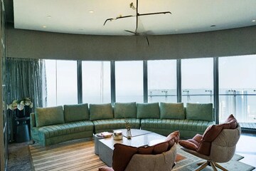 Furnished Amenities in 4 BHK Apartment at Lodha World One, Worli – for Rent