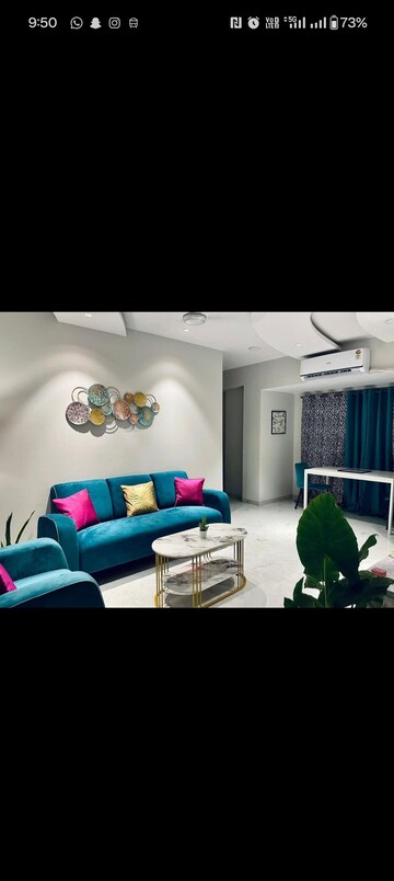 Bedroom in 3 BHK Apartment at Mohini Castle, Khar West – for Rent