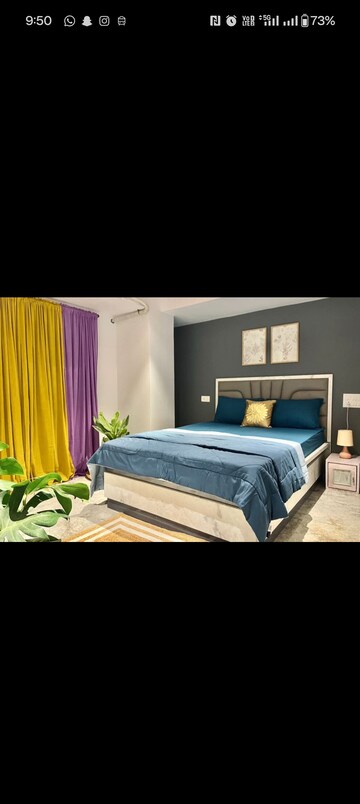 Bedroom in 3 BHK Apartment at Mohini Castle, Khar West – for Rent