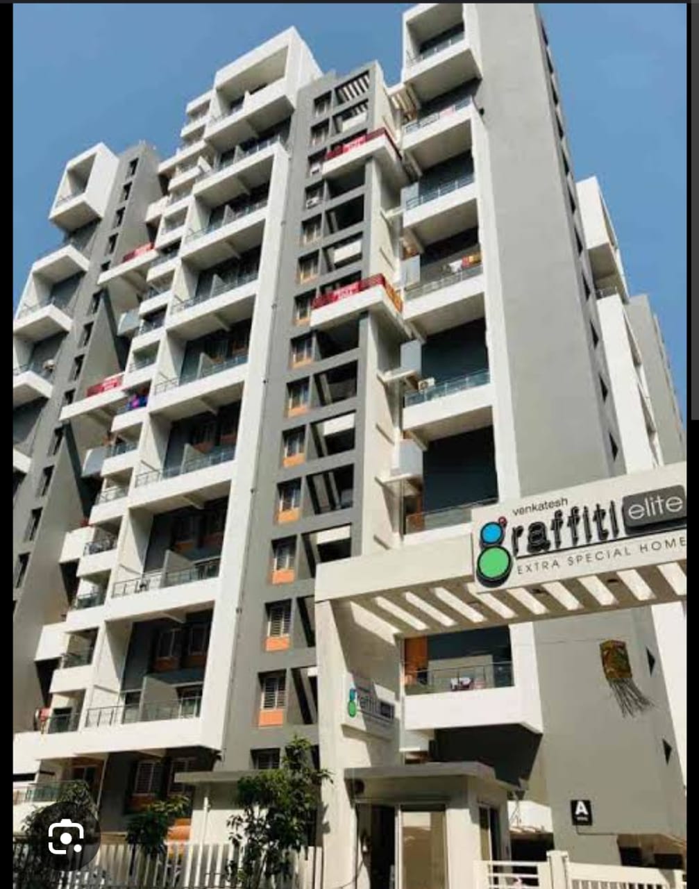 2 BHK + Servant Room Apartment For Sale in Venkatesh Graffiti Elite
