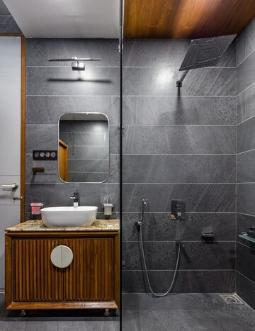 Bathroom in 2 BHK Apartment at Merlin Skygaze, Em Bypass – for Sale