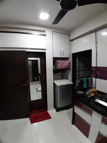 Kitchen in 1 BHK Apartment at Divine Heights Bandra West, Bandra West – for Rent