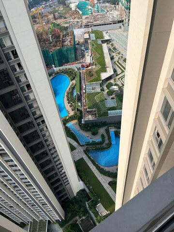 Balcony in 3 BHK Apartment at Oberoi Sky City, Borivali East – for Rent