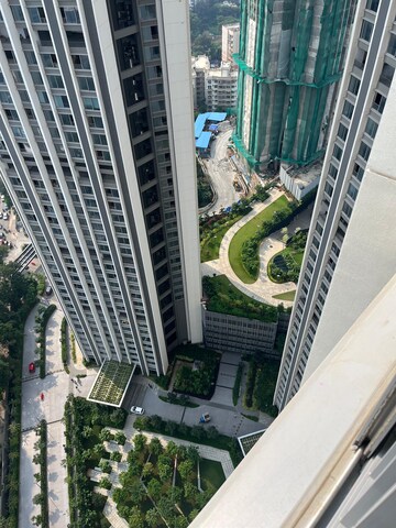 Balcony in 3 BHK Apartment at Oberoi Sky City, Borivali East – for Rent