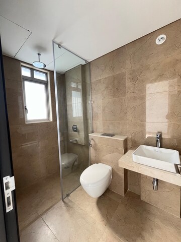 Bathroom in 3 BHK Apartment at Oberoi Sky City, Borivali East – for Rent