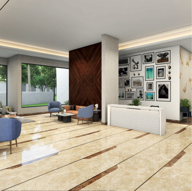 Living Room, ishaan-the-element 3.5 Bedroom 2450 Sq.Ft. Apartment In Madhopura Ghaziabad 8301281