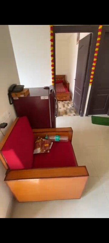 Living Room in 1 BHK Apartment at VVIP Nest, Raj Nagar Extension – for Rent
