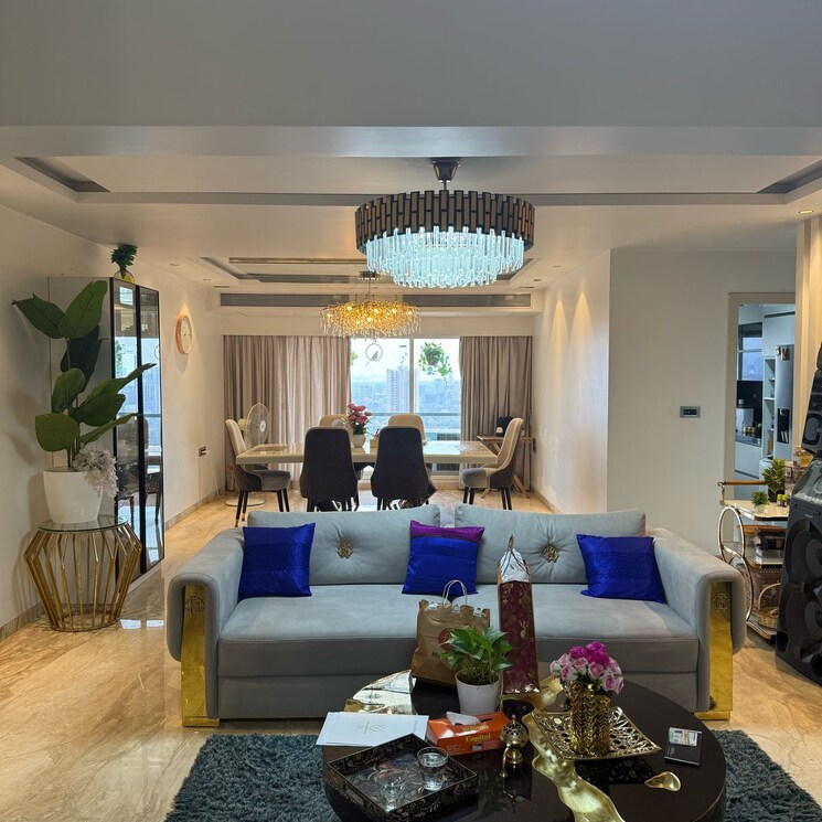 Living Room, auralis-the-twins 6+ Bedroom 2550 Sq.Ft. Apartment In Louis Wadi Thane 8301376