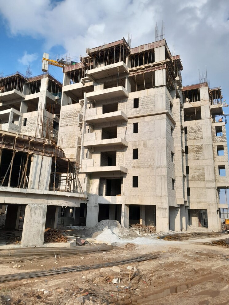 Exterior View, aastha-gardenia 2 Bedroom 1365 Sq.Ft. Apartment In Osman Nagar Hyderabad 8301391