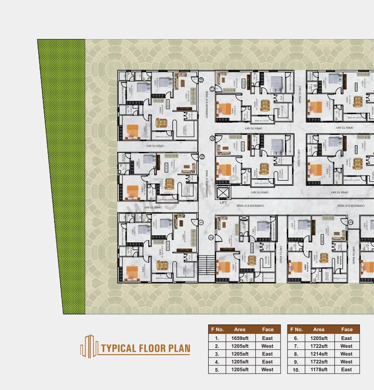 Master Plan, nandi hills 2 Bedroom 1205 Sq.Ft. Apartment In Nandi Hills Hyderabad 8301405