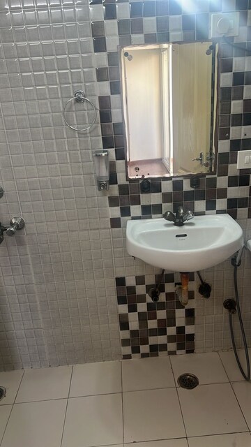 Bathroom in 3 BHK Apartment at Maxblis White House, Sector 75 – for Rent