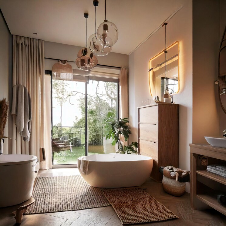 Living Room, emami-city 4 Bedroom 2210 Sq.Ft. Apartment In Golpark Kolkata 8301448