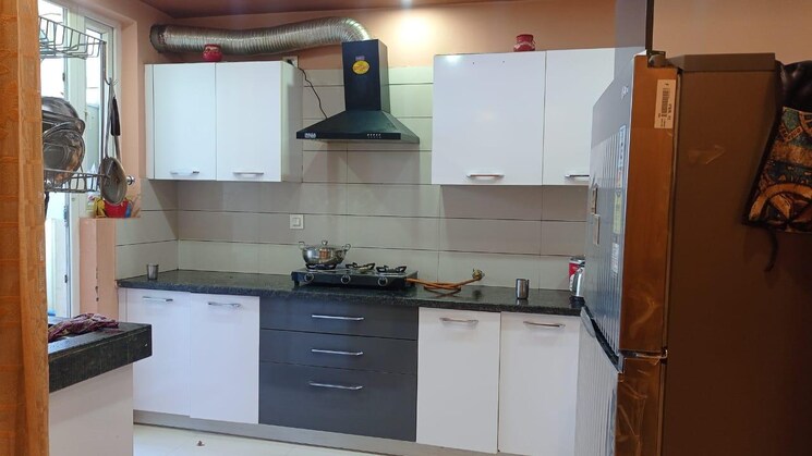 Kitchen, paradigm-business-hermitage-park 2 Bedroom 1275 Sq.Ft. Apartment In Dhakoli Village Zirakpur 8301466