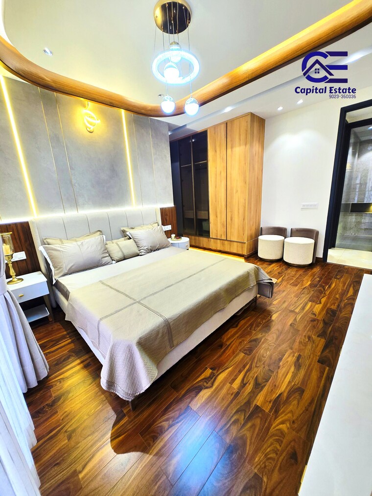 Bedroom, harmony-imperial-apartments 3 Bedroom 1850 Sq.Ft. Apartment In Kishanpura Zirakpur 8301469