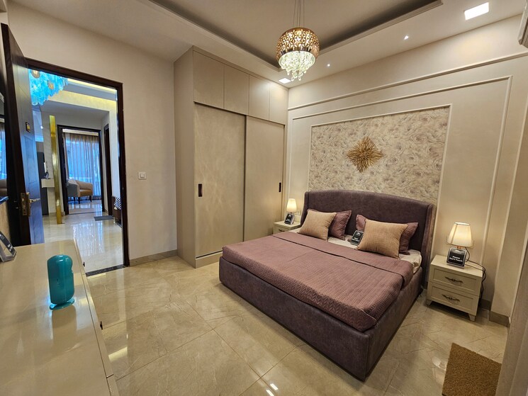 Living Room, hlp-palmillas 3 Bedroom 1745 Sq.Ft. Apartment In Vip Road Zirakpur 8301479