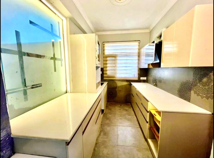 Kitchen, us-pine-homes 3 Bedroom 1900 Sq.Ft. Apartment In Dhakoli Zirakpur 8301485