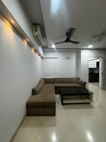 Living Room in 2.5 BHK Apartment at Lodha Splendora, Ghodbunder Road – for Rent