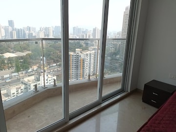 Balcony in 3 BHK Apartment at Soham Crystal Spires, Manpada – for Rent
