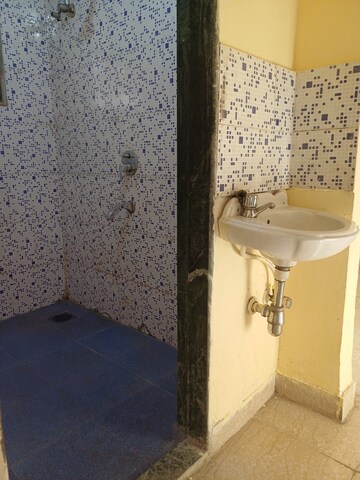 Bathroom in 1 BHK Apartment at Megh Malhar Co-op Housing Society, Ghansoli – for Rent
