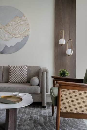 Living Room in 2 BHK Apartment at Naman Habitat, Andheri West – for Sale