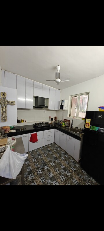 Kitchen in 2 BHK Builder Floor at Saket – for Rent