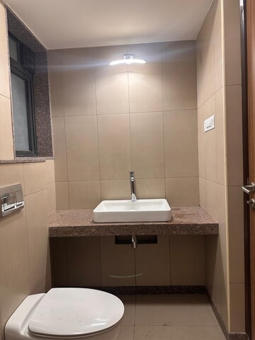 Bathroom in 2 BHK Apartment at Shapoorji Pallonji Vicinia, Powai – for Rent