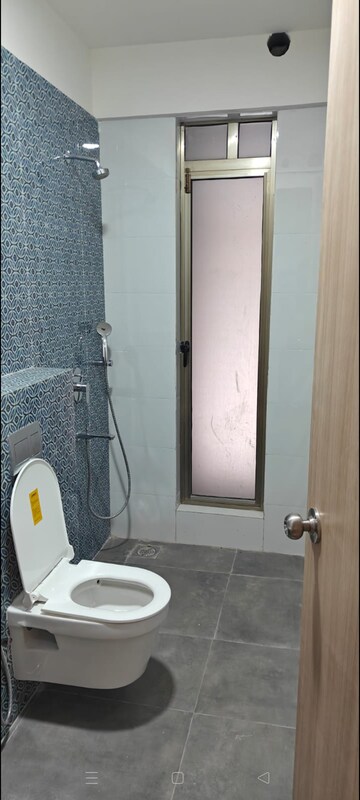 Bathroom in 4 BHK Apartment at Rajesh Raj Infinia, Malad West – for Rent