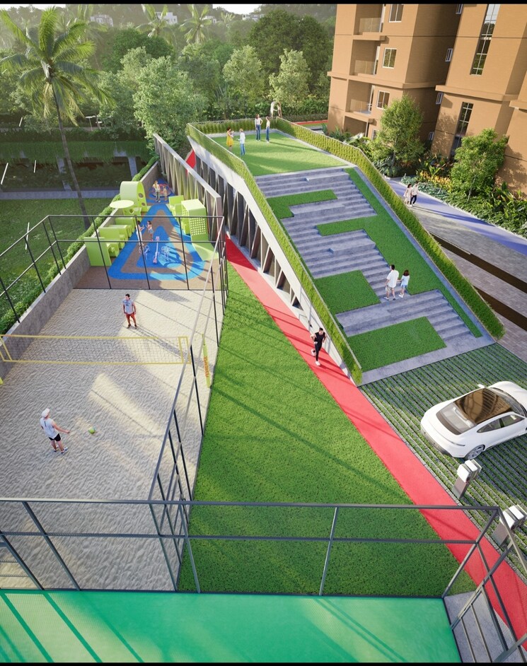 Balcony, dsr-altitudes 3 Bedroom 2277 Sq.Ft. Apartment In Osman Nagar Hyderabad 8301776