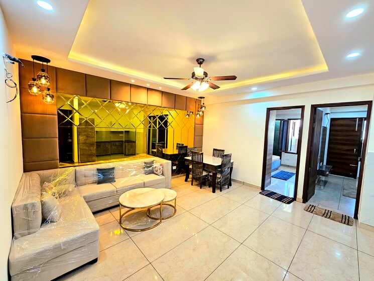 Living Room, peer mucchalla 3 Bedroom 1270 Sq.Ft. Builder Floor In Peer Mucchalla Zirakpur 8301783