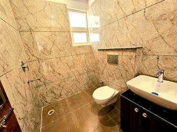 Bathroom in 3 BHK Builder Floor at Peer Mucchalla – for Sale