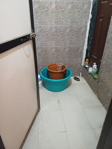 Bathroom in 1 BHK Apartment at Ghansoli Sector 21 – for Rent