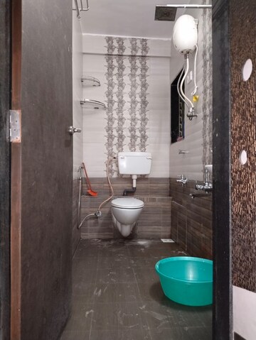Bathroom in 2 BHK Apartment at Susheel Meadows Apartment, New Panvel – for Rent