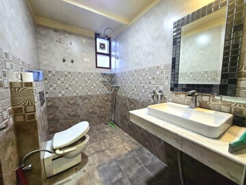 Bathroom in 3 BHK Apartment at Peer Mucchalla – for Sale