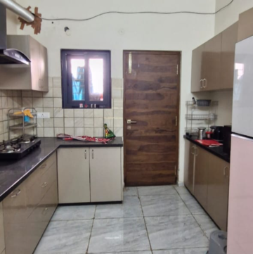 Kitchen in 3 BHK Builder Floor at Kondapur – for Rent