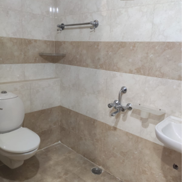 Bathroom in 2 BHK Builder Floor at Kondapur – for Rent