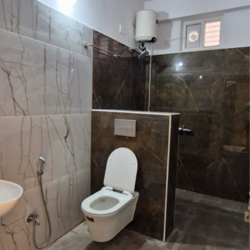 Bathroom in 3 BHK Builder Floor at Kondapur – for Rent