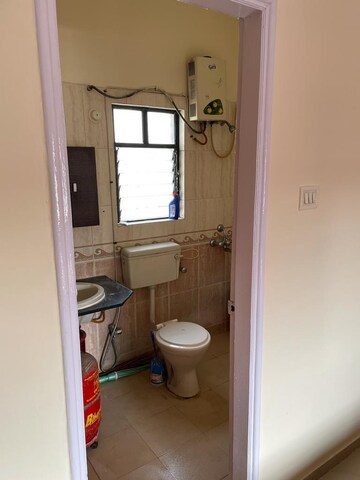 Bathroom in 3 BHK Apartment at Gulmohar Orchids, Kharadi – for Rent