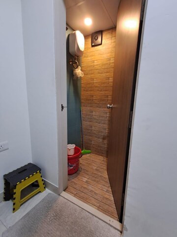 Bathroom in 1 BHK Apartment at Lodha Crown Quality Homes, Majiwada – for Rent