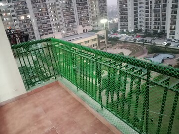 Balcony in 3 BHK Apartment at Antriksh Golf View, Sector 78 – for Rent