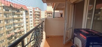 Balcony in 3 BHK Apartment at HM World City, Jp Nagar – for Rent