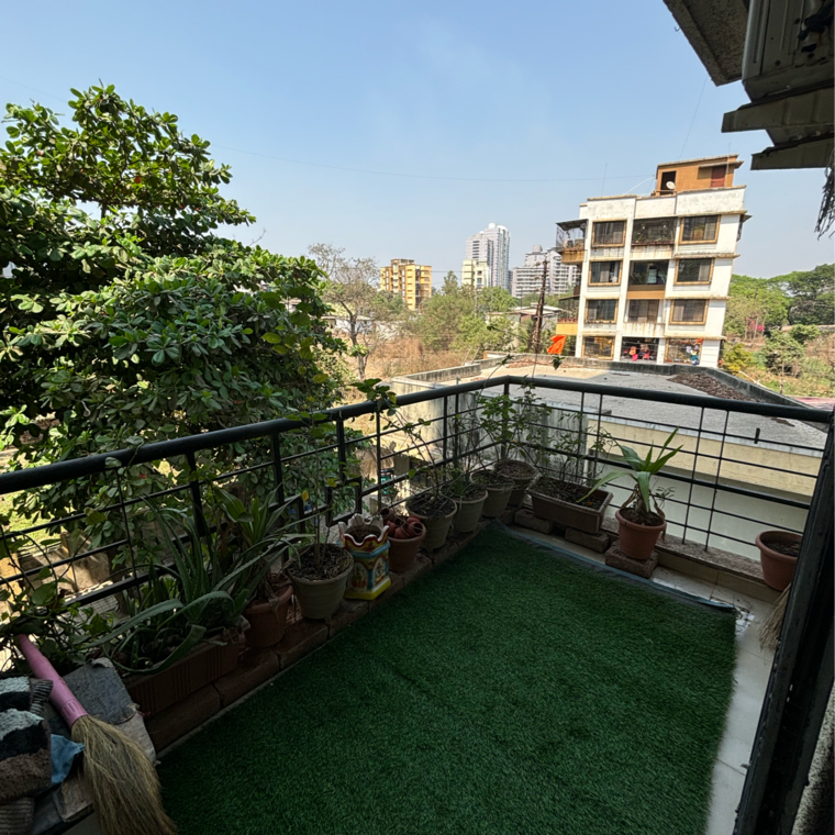 Balcony, charms-paradise 2 Bedroom 965 Sq.Ft. Apartment In Ghotsai Thane 8302281