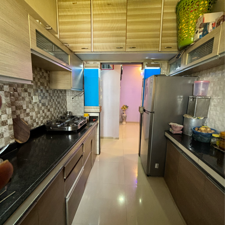 Kitchen, charms-paradise 2 Bedroom 965 Sq.Ft. Apartment In Ghotsai Thane 8302281