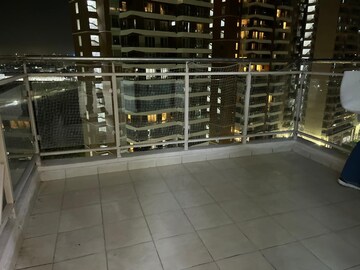 Balcony in 3 BHK Apartment at Gaur Sportswood, Sector 79 – for Rent